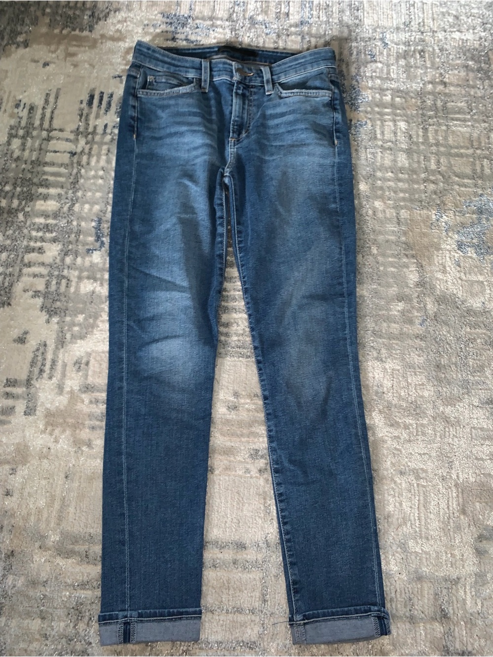 Joe's Jeans Skinny Stretch Jean in Medium Blue Wash